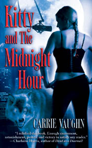 the cover to Kitty and the Midnight Hour, the first Kitty Norville novel