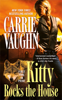 The cover to the eleventh Kitty Norville book, Kitty Rocks the House