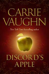 the cover to Discord's Apple, Carrie's first standalone novel